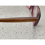 Theory Eyeglasses Frames ONLY TH1140 C03 135 51 17 Brown Rectangular pink Photo 9