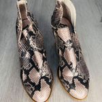 Fergalicious  Snakeskin Pattern Ankle Booties size 5 Photo 0