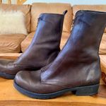 Roma Eccellenza Donna  Chocolate Brown Leather Boots Photo 0