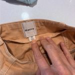 Maeve by Anthropologie Delaney Tan Khaki Barrel Leg Cropped Pants size 25 Photo 4