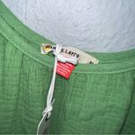 Marine layer  Jude Flutter Sleeve Dress in Jade Sheen Photo 7