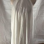 Aura  Elegant White Halter Dress Photo 0