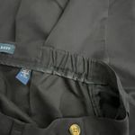 Karen Scott navy pleated Bermuda shorts old money nautical coastal Photo 4