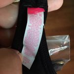 Victoria's Secret NWOT Victoria’s Secret Fringe Bandeau Bikini Top Size S Black Photo 5