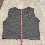 Purple Snow  large striped crop top Photo 4