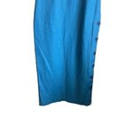 Talbots VTG Women Irish Linen Midi Dress 4 Blue Sheath Career Timeless Classic Photo 11