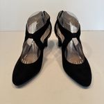 Life Stride  Heels Giovanna Micro Suede Black‎ Neutral Preppy Womens Size 8.5 Photo 4