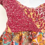 Anthropologie  Love The Label Womens Floral Boho Patchwork Halter Tank Top Size S Photo 6