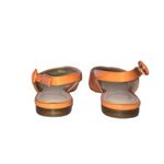 Marc Fisher Anson Orange Patent Faux Leather Slip-On Slingback Ballet Flats Photo 5