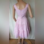 KITTEN D'AMOUR Gingham Swing Dress in Pink Size 14 AU / Size 10 US Photo 3
