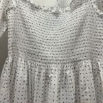 Hill House Home The Nap Dress Ellie Blue Micro Floral Cotton Smocked S Photo 3