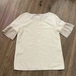 Chloé Super cute Chloe top blouse France Made Size T 42 **a hole in each under arm Photo 3