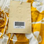 Sabo Skirt  Lista Dress Paraiso Yellow Floral Large NEW Cutout Long Sleeve Photo 3