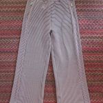 NWOT VINTAGE HAVANA BROWN STRIPE WIDE LEG PANTS Photo 0