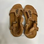 Clarks artisan tan leather sandals women’s size 7.5 boho casual neutral summer Photo 4