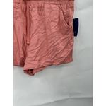 Hurley  Shorts Women Large Pink Drawstring Summer Beach Resortwear Summer NEW‎ Photo 9