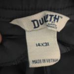 Duluth Trading Co Dry On The Fly Cargo Pant Women Size 14x31 Hiking Convertible Gray Photo 1