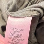 Calypso St. Barth  Women's Olive Green Embroidered Detail Drawstring Jogger Pants Photo 3