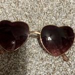 Forever 21 Heart Shaped Sunglasses Photo 0