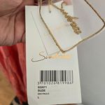 SUNDRESS Suzie Maxi Dress Sao Paolo Rainbow Metallic Stripe Pink Size Large NWT Photo 6