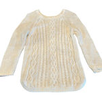 Cynthia Rowley ⭐️ 100% Cotton Long Sleeve Knit Winter Sweater Back Button Up S Photo 0