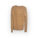 Tory Burch  ࿌ Logo Button Merino Wool V Neck Cardi Cardigan ࿌ Sepia Brown ࿌ XS ࿌ Photo 2