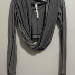Lululemon  Striped Iconic Wrap Top Size 4 Photo 0