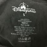 DisneyLand Hong Kong‎ Womens Mickey Mouse Graphic Tee Shirt Size Small Disney Black Photo 3