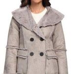 Pendleton NEW Diana Faux Shearling Gray Coat Mid Length Warm Womens XL Photo 0