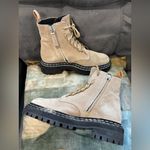 Proenza Schouler ๐๐PROENZA SHOULER Women's Tan Lace-Up Ankle boots ๐ฅพ ๐๐size 37 US 7 Photo 9