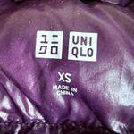 Uniqlo  Ultra Light Down Zip Jacket Puffer Coat Pockets Purple Size XS NWOT Photo 6