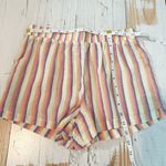 Marine layer  Doze PJ Short Retro Ombré Stripe Size XS Linen Blend Photo 6