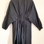 Calia by Carrie Calia Black Water Repellent Trench Coat US Small Medium Photo 9