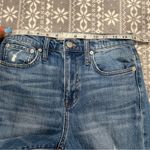 Madewell The High-Rise Slim Boyjean in Lita Wash Step-Hem Edition Size 25 Photo 10