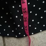 Brooks Brothers Lace-Trimmed Polka-Dot Satin Dress Photo 14