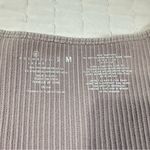 Boom Boom Jeans  Womens Size Medium Sweetheart Neckline Light Lilac Gray Tank Top Photo 5