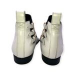 Gucci  Luxe Cordovan White Leather Buckle Ankle Boots Size 36 / 6 Photo 4