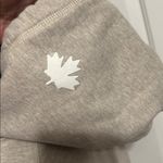 Roots  Tan Hoodie with Logo Photo 3