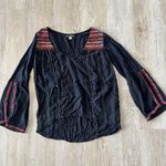 Billabong Womens  Black Stitched Blouse - S Photo 0