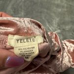 Yelete  Blush Velvet Dress Photo 2