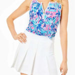 Lilly Pulitzer UPF 50+ Luxletic 5 Frazer Shorts Skort White Size 6 NWT Golf Photo 0