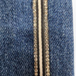 J Brand Medium Jules High Rise Rhinestone Stripe Straight Crop Jeans Size 26 Photo 5