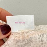 Frederick's of Hollywood Vintage Pale Pink Nylon Lace Nightgown Slip Dress Photo 12