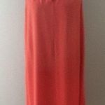 Eileen Fisher  Dress Size Medium Orange Sleeveless Tank Flowy Summer Resort Photo 0