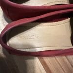 Coach  Fredrica Nubuck Red Suede Loafers Women’s 7B Photo 5