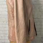 Faux Leather Jacket Photo 3