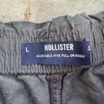 Hollister  Comfortable Elastic Waist Charcoal Pants Size Large Womens sweatpants  Photo 2