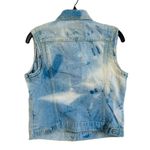 Levi's Vintage Vest Jr Womens Medium Distressed Tye Dye Photo 1