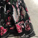 Badgley Mischka Cold shoulder floral embroidery dress Photo 4