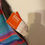 Merrell NEW  striped workout running tank striped cut out back size medium. Photo 3